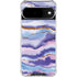 Blue Violet Watercolor Geode Google Pixel 10 Clear Case